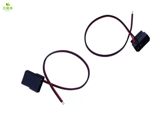 160MM长定制线束 22AWG 2pins 镀锡 LED 柔性灯线束