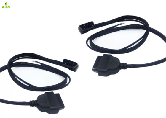 新能源汽车线束 OBD2汽车检测器连接线 厂家直销新能源线束