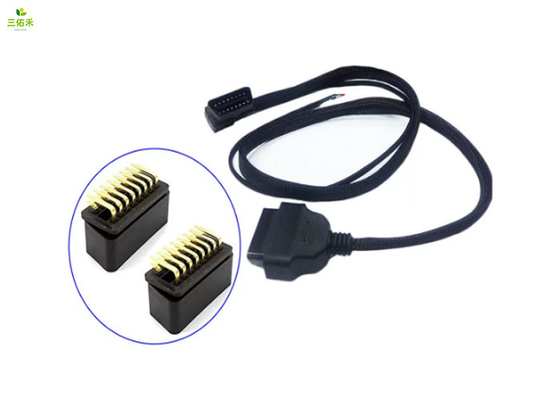 新能源汽车线束 OBD2汽车检测器连接线 厂家直销新能源线束