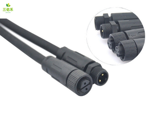 IP67防水线 多针110VAC LED灯连接线带环形连接器防水线